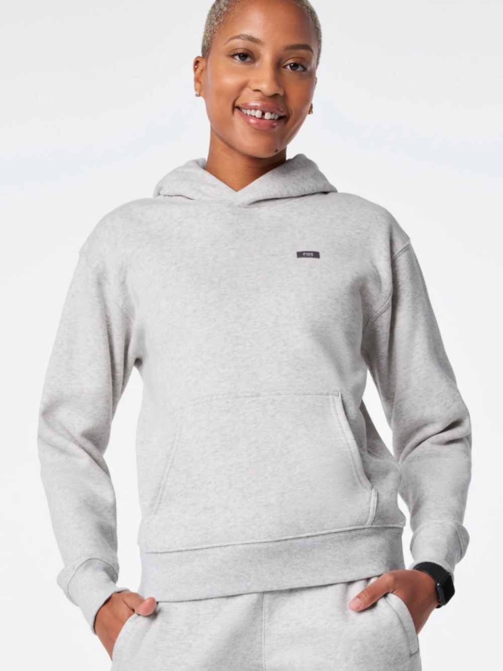 Figs Off-Shift Hoodie Sweatshirt